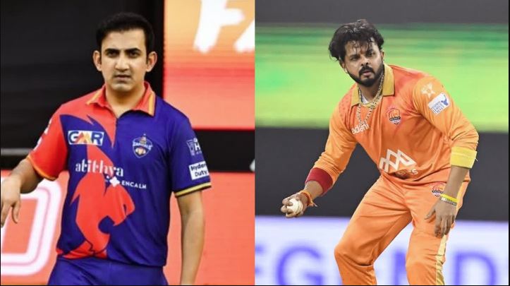 Gambhir and Sreesanth Picture