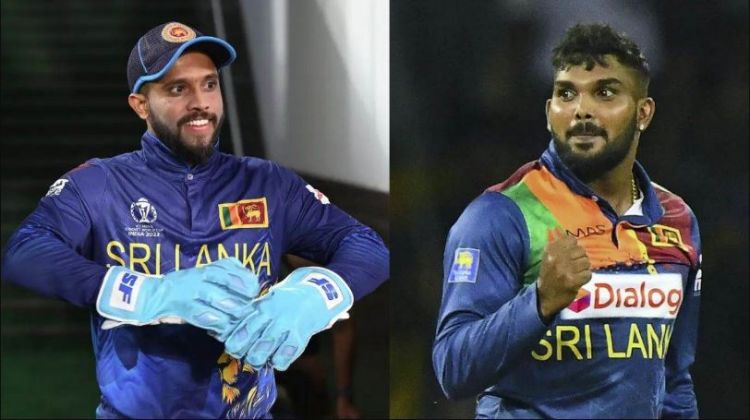 Mendis and Hasaranga Picture