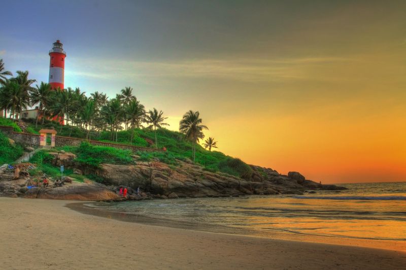 Kovalam Beach in Trivandrum Picture