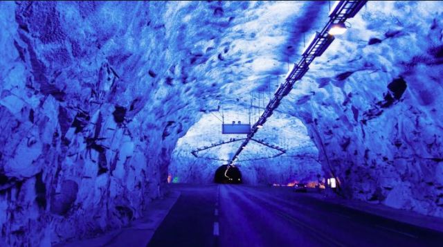 The Laerdal tunnel Picture