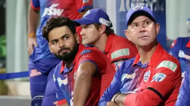 rishbh pant and ricky ponting Picture