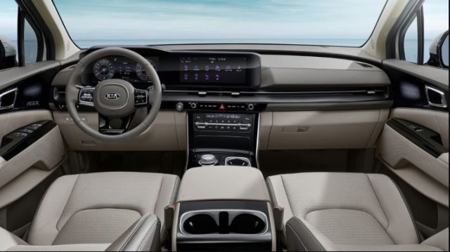 kia carnival hybrid interio Picture