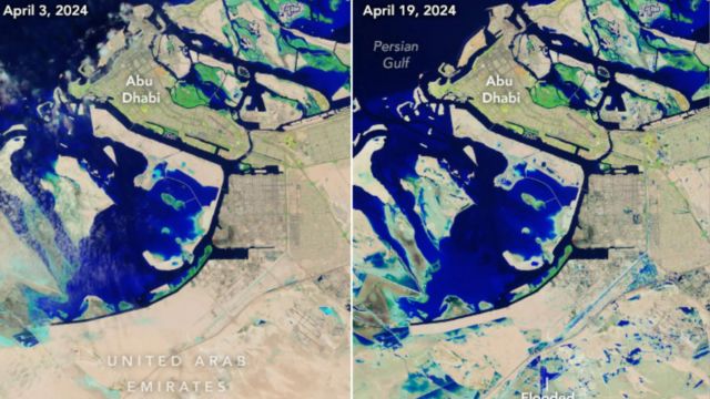 dubai flood Picture