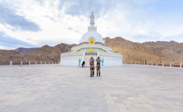 Shanti Stupa Picture