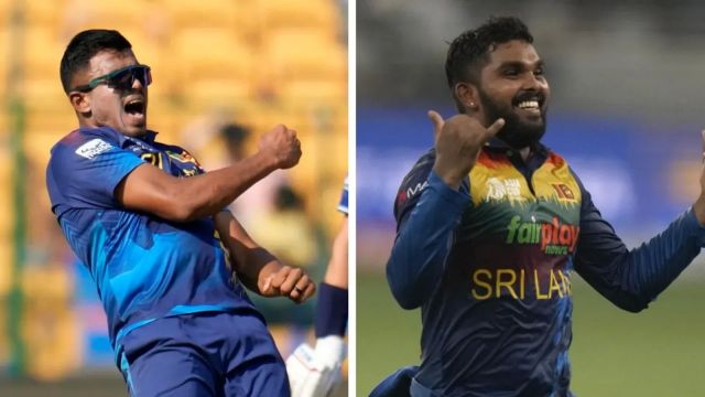 Wanindu Hasaranga and Maheesh Theekshana Picture