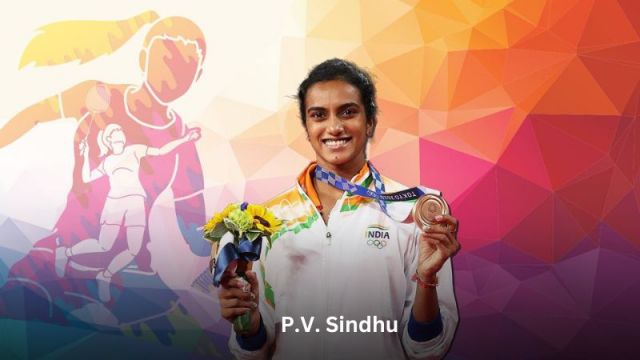 P.V. Sindhu at paris olympics Picture