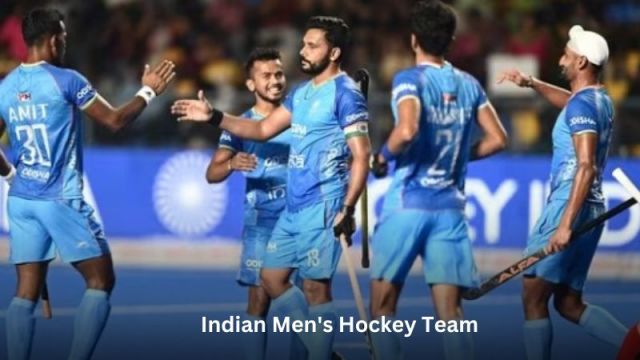 Indian Mens Hockey Team at Picture