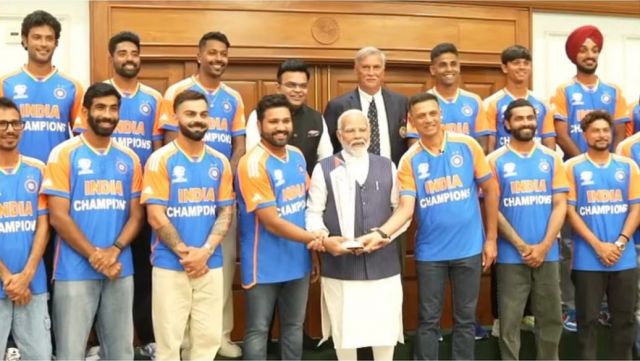 Team India met PM Modi Picture