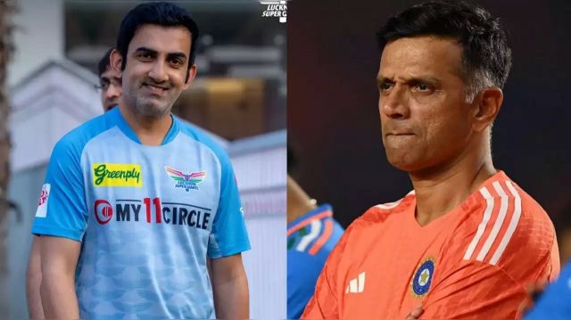 Gautam Gambhir rahul dravid Picture