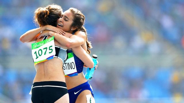 Abbey DAgostino & Nikki Hamblin, Picture