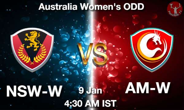 NSW-W vs AM-W - 2022-01-09 Picture