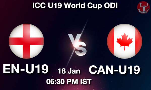 EN-U19 vs CAN-U19 - 2022-01-18 Picture