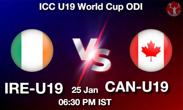 IRE-U19 vs CAN-U19 - 2022-01-25 Picture