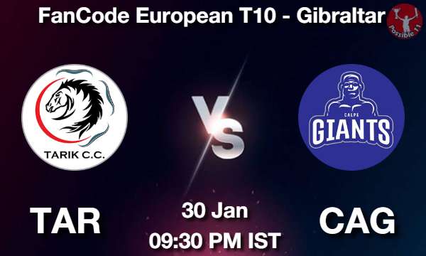 TAR vs CAG - 2022-01-30 Picture