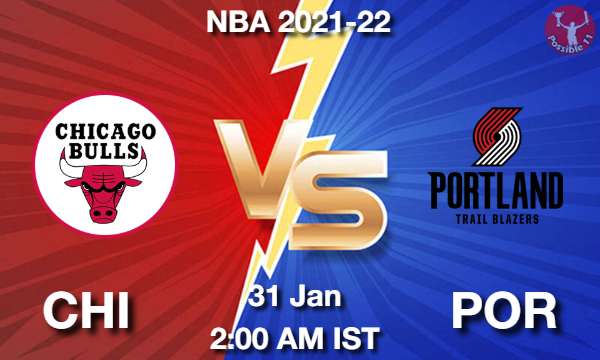CHI vs POR - 2022-01-31 Picture