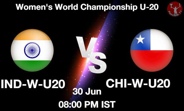 IND-W-U20 vs CHI-W-U20 - 2022-06-30 Picture