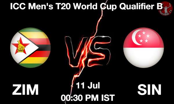 ZIM vs SIN - 2022-07-11 Picture