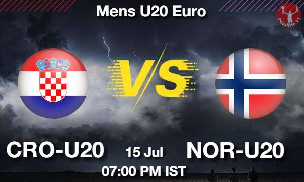 CRO-U20 vs NOR-U20 - 2022-07-15 Picture