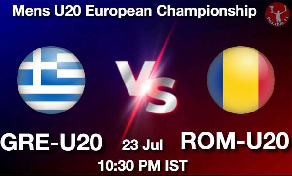 GRE-U20 vs ROM-U20 - 2022-07-23 Picture