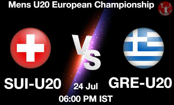 SUI-U20 vs GRE-U20 - 2022-07-24 Picture