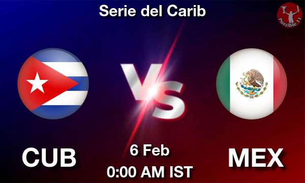 CUB vs MEX - 2023-02-06 Picture