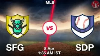 SFG vs SDP Baseball Match Previews