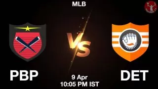 PBP vs DET Baseball Match Previews