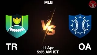 TR vs OA Baseball Match Previews