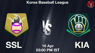 SSL vs KIA Baseball Match Previews