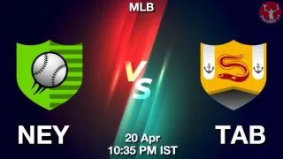 NEY vs TAB Baseball Match Previews