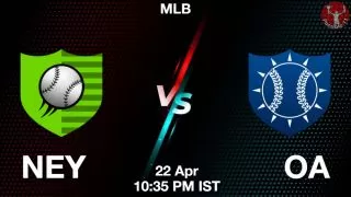 NEY vs OA Baseball Match Previews