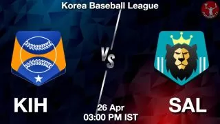 KIH vs SAL Baseball Match Previews