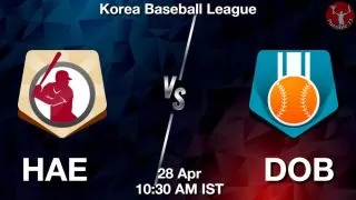 HAE vs DOB Baseball Match Previews