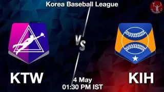 KTW vs KIH Baseball Match Previews