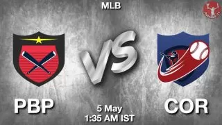 PBP vs COR Baseball Match Previews