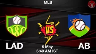 LAD vs AB Baseball Match Previews