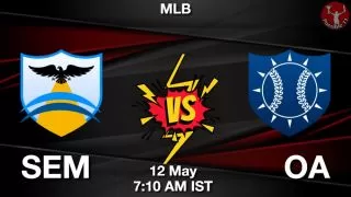 SEM vs OA Baseball Match Previews