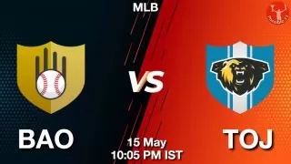 BAO vs TOJ Baseball Match Previews