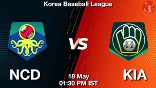 NCD vs KIA Baseball Match Previews