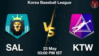 SAL vs KTW Baseball Match Previews