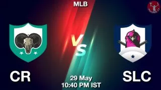 CR vs SLC Baseball Match Previews