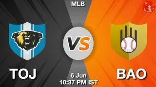 TOJ vs BAO Baseball Match Previews
