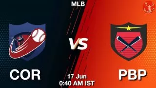 COR vs PBP Baseball Match Previews