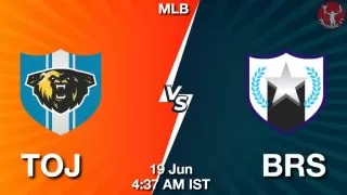 TOJ vs BRS Baseball Match Previews