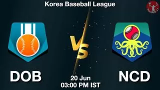 DOB vs NCD Baseball Match Previews