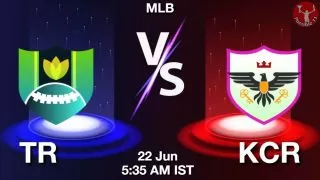 TR vs KCR Baseball Match Previews