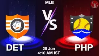 DET vs PHP Baseball Match Previews