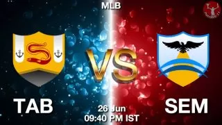 TAB vs SEM Baseball Match Previews