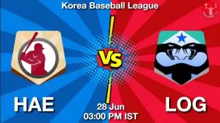HAE vs LOG Baseball Match Previews