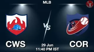CWS vs COR Baseball Match Previews